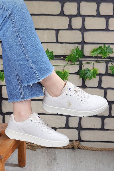 U.S. Polo Assn. Sona Skin Comfort Sole Women's Sneaker Beige