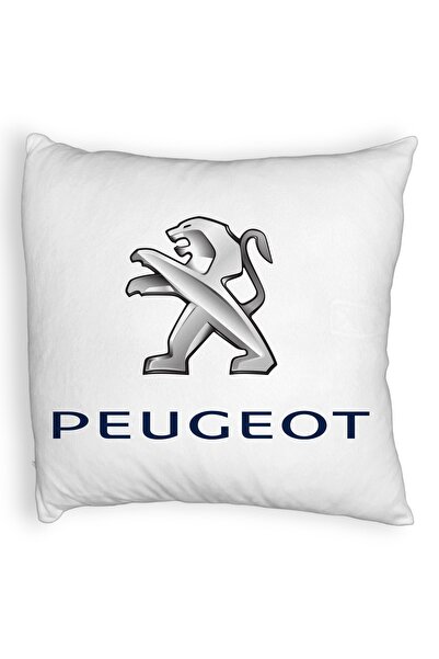 BEKZ Fata de perna Fluffy , Peugeot, 45×45 cm, Cu fermoar