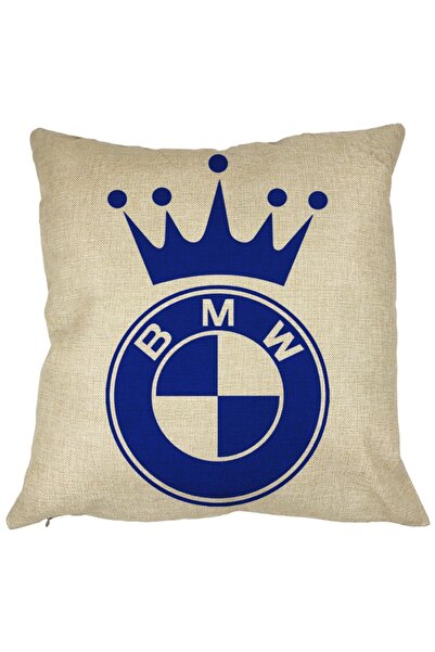 BEKZ Față de pernă pătrată cu emblema BMW King, 40x40 cm