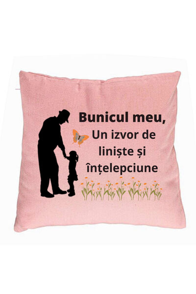 BEKZ Față de pernă pentru bunic 5, 40x40 cm, roz