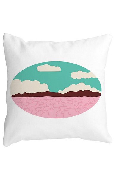 BEKZ Perna Decorativa Patrata Colorize, 40x40 cm, Alba, Mata, Husa Detasabila, Burduf