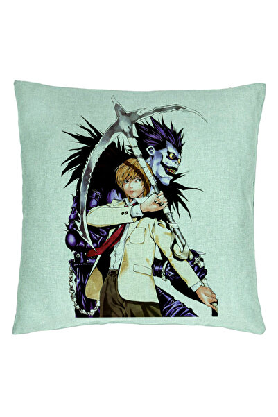 BEKZ Față de pernă Deathnote 1, 40x40 cm, verde mentă