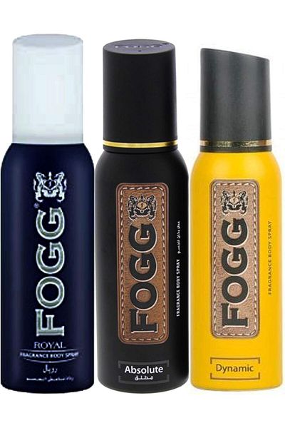 FOGG 3x120ml Body Spray Gift Set for Men