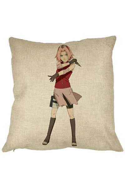BEKZ Față de pernă cu Naruto Sakura, 40x40 cm
