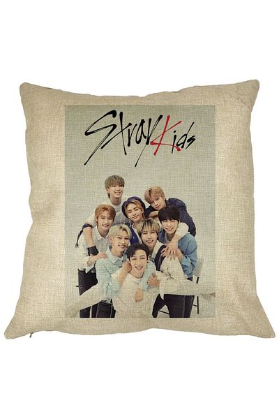 BEKZ Față de pernă, Stray Kids 12, 40×40 cm
