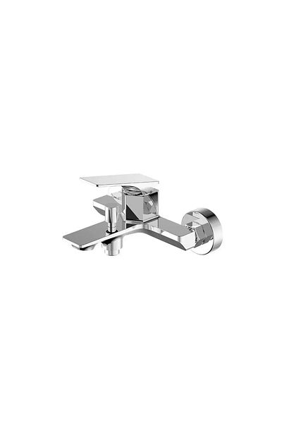 Turkuaz Cerastyle Blue Single Mix Bathroom Faucet Chrome
