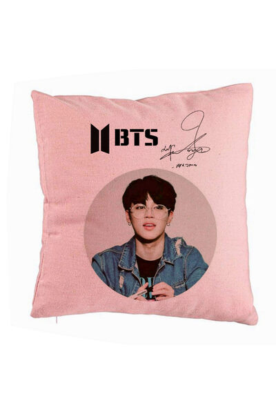 BEKZ Față de pernă BTS Jimin, 40x40 cm, roz