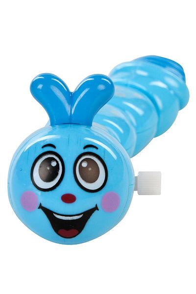 Cosby Wind-Up Cheerful Caterpillar - Blue