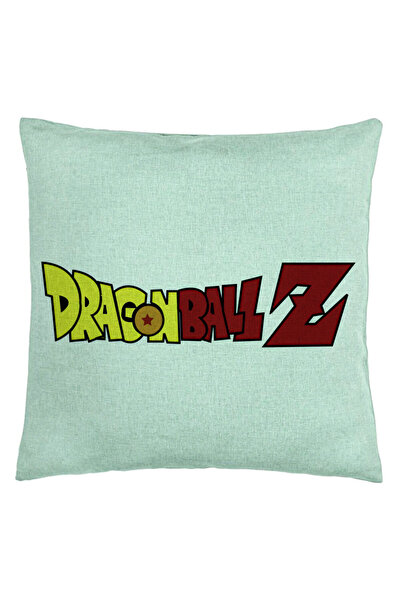 BEKZ Față de pernă cu logo Dragonball, 40x40 cm, verde mentă