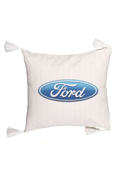 BEKZ Fringed Pillowcase, Ford, 45×45 cm, With zipper