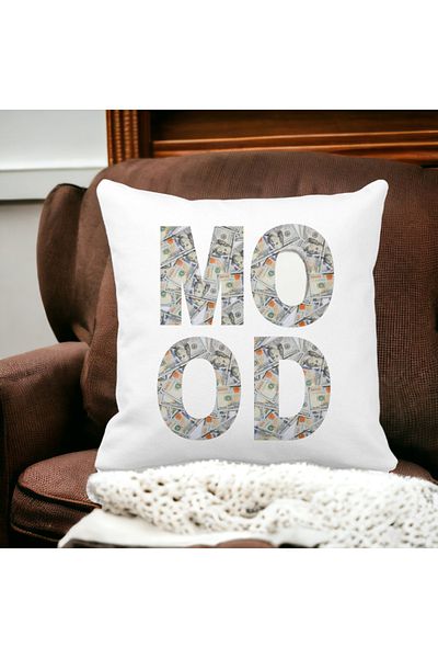 BEKZ Mood Square Pillowcase, 40×40 Cm, White, Matte