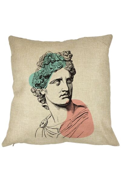 BEKZ Față de pernă pătrată Apollo Belvedere, 40x40 cm, husă detașabilă