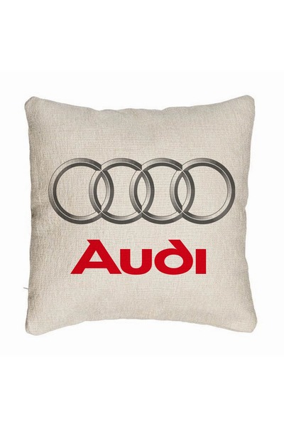 BEKZ Perna Decorativa Canapea , Audi, 40×40 cm, Husa Detasabila, Burduf