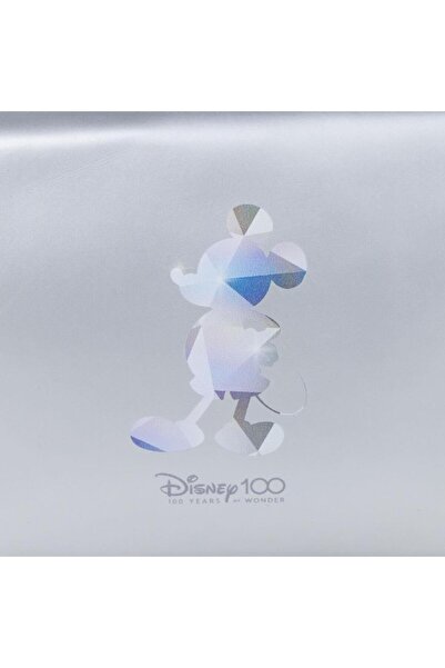 Disney Geantă de călătorie 100, argintie, 21x11x7 cm
