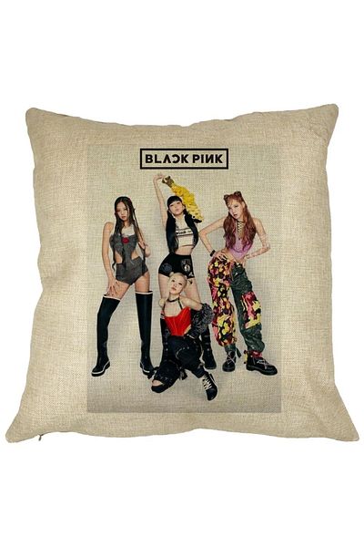 BEKZ Față de pernă Blackpink, Model 2, 40x40 cm