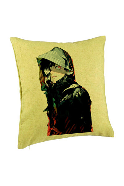 BEKZ Față de pernă Tokyo Ghoul Kaneki, 40x40 cm, verde