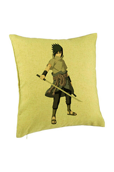 BEKZ Față de pernă cu Nsruto Sasuke, 40x40 cm, verde