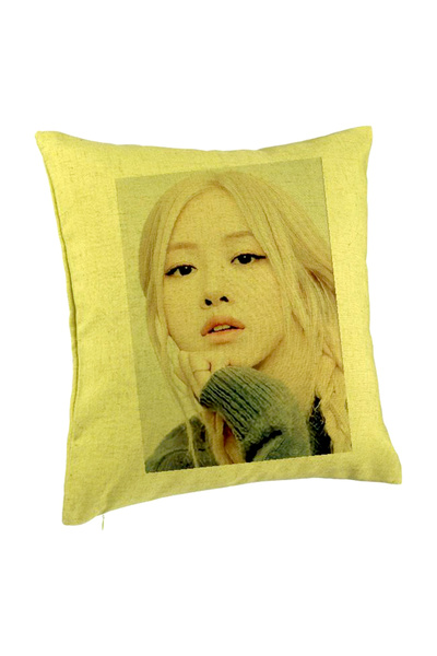 BEKZ Калъфка за възглавница Blackpink Rose 1, 40×40 см, Зелена