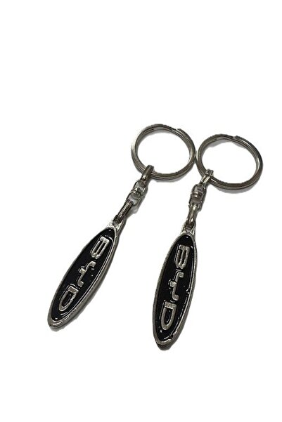 STİLİX GARAGE Breloc metalic BYD NEGRU 2 bucăți