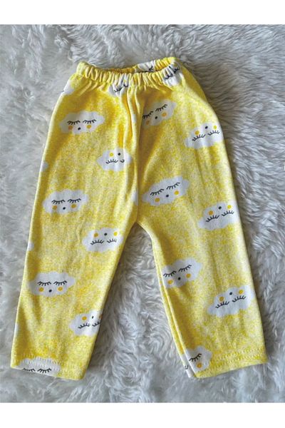 bebboo Yellow Cloudy Baby Girl and Boy Set with Snap Fasteners