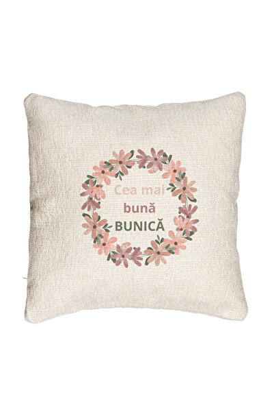 BEKZ Perna Decorativa Canapea pentru Bunica 6, 40x40 cm, Cu fermoar