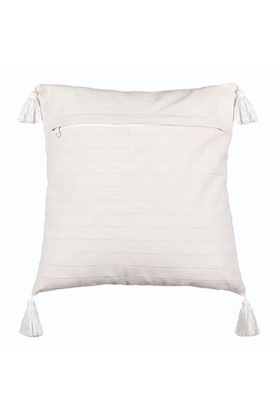 BEKZ BlackPink Decorative Pillow with Signatures, Model 2, 45x45 cm, Ecru, With zipper