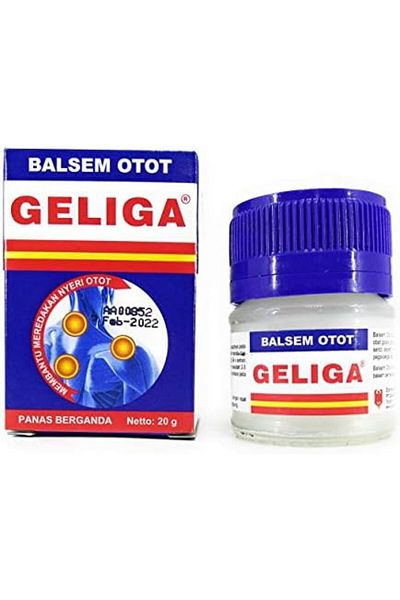 GELIGA مرهم لتخفيف الألم - عبوة من 3 قطع