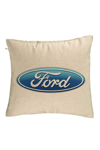 BEKZ Perna Decorativa, Ford, 40×40 cm, Bej, Husa Detasabila, Burduf