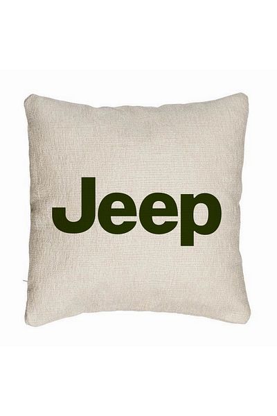 BEKZ Perna Decorativa Canapea , Jeep, 40×40 cm, Husa Detasabila, Burduf