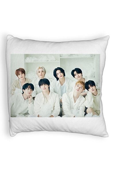 BEKZ Perna Decorativa Fluffy , Stray Kids 10, 45×45 cm, Cu fermoar