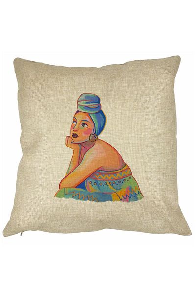 BEKZ Față de pernă pătrată African Fashion, 40x40 cm