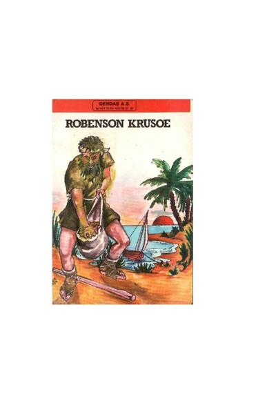 Kişisel Yayınlar Robinson Krusoe - Deniel Defoe