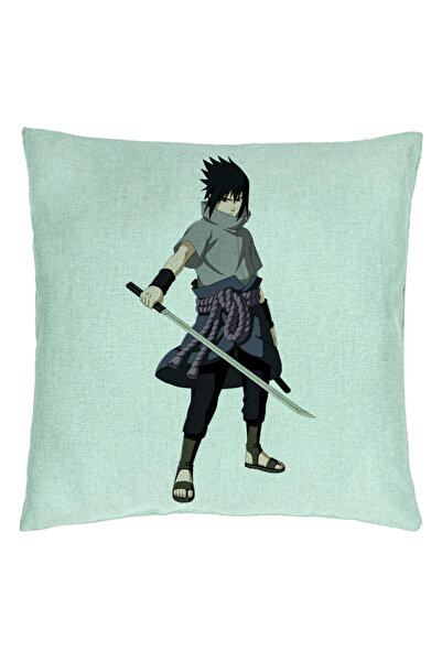BEKZ Față de pernă cu Sasuke Nsruto, 40x40 cm, verde mentă