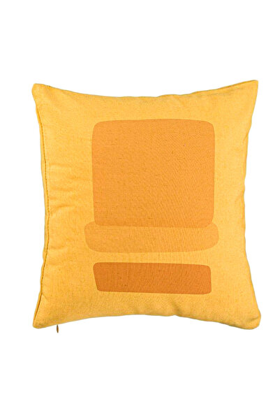 BEKZ Μαξιλαροθήκη, Abstracta 12 Pattern, 40x40 Εκ., Κίτρινη