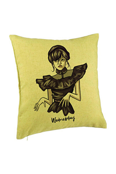 BEKZ Perna Decorativa, Model Wednesday Addams Dancing Hands 1, 40x40 cm, Verd...