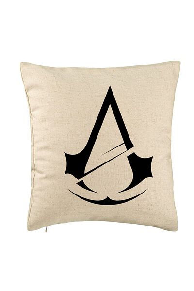 BEKZ Față de pernă cu Assassin's Creed Fans 2, 40x40 cm, bej