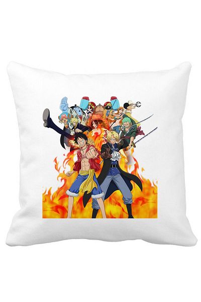 BEKZ Pillowcase With One Piece Cover, 40x40 Cm, White, Matte