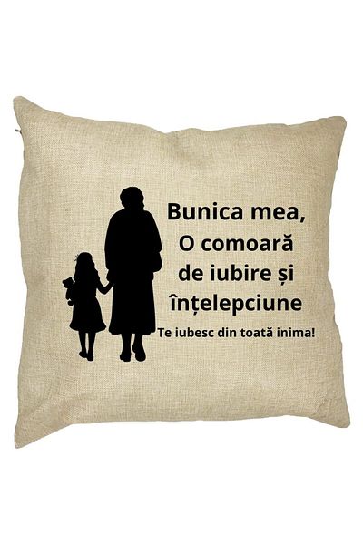 BEKZ Față de pernă pentru bunica 8 ani, 40x40 cm