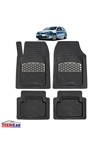 TEAMCAR Covorașe Auto ® Tip Tăviță Volkswagen Golf Vi (2008–2012) - Hatchback Silver