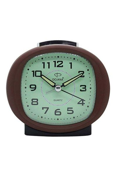 dojana Analog Desk Clock Light Green/Brown