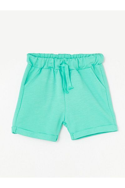 LC Waikiki Basic Baby Boy Shorts with Elastic Waist