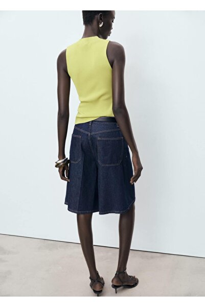 MANGO Woman Triko ribana bluz