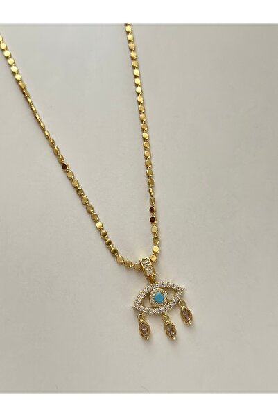 mibrillo Çelik ezme zincirli göz kolye