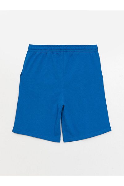 LC Waikiki Comfortable Fit Boys' Shorts with Elastic Waist
