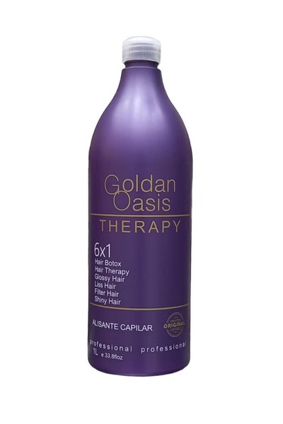 GOLDEN OASIS ثيرابي ليس بروتين البرازيلي 6×1 1لتر
