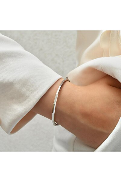 Karadeniz Kuyumculuk Köşeli Tasarım Altın Kelepçe Bileklik