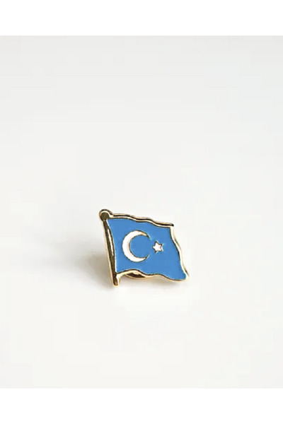 MADEFORYOUU Doğu Türkistan Broş, Doğu Türkistan Direniş, Uygur Türkleri Broş