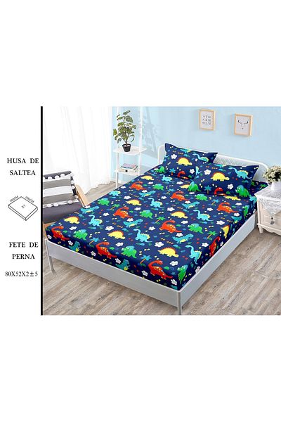 CHIRASO CHIRASO SUMMER Duvet Cover Set, Satin Cotton, 180x200 cm and 2 Pillowcases 80x52 cm
