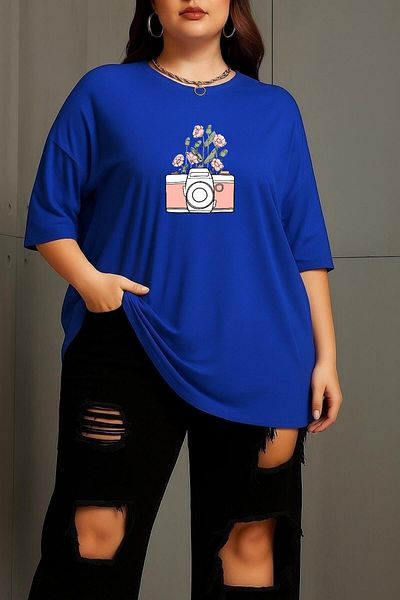 BENROMA 1 tricou este un cadou pentru achiziții de 6 și mai sus în coș - tricou unisex imprimat de dimensiuni mari