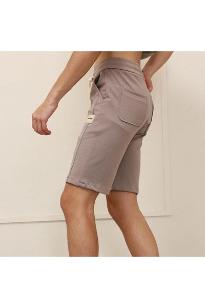 ALANAQA Unisex Casual Sports Shorts with Side Logo